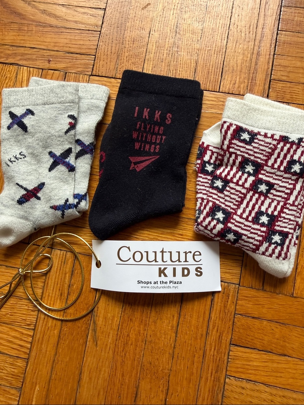 NWT IKKS Socks
3 pairs